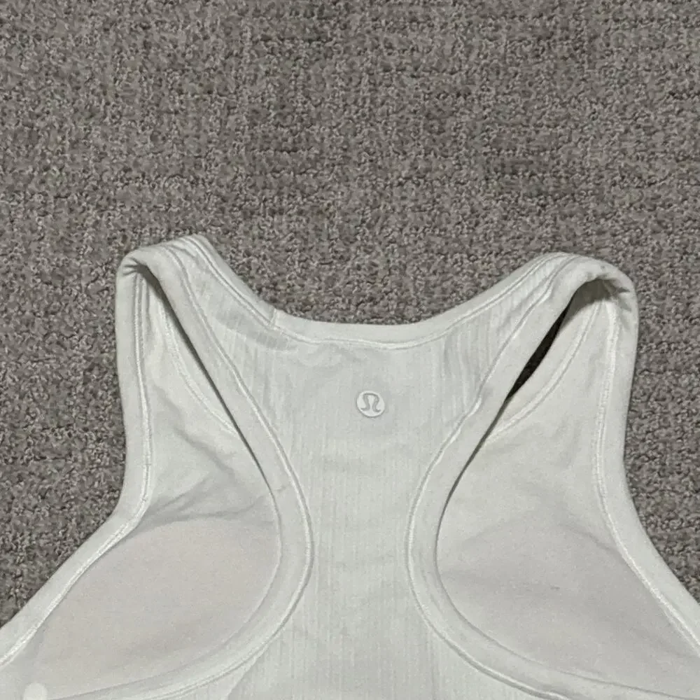 Lululemon Women’s Align High-Neck Tank Top White Size 8
